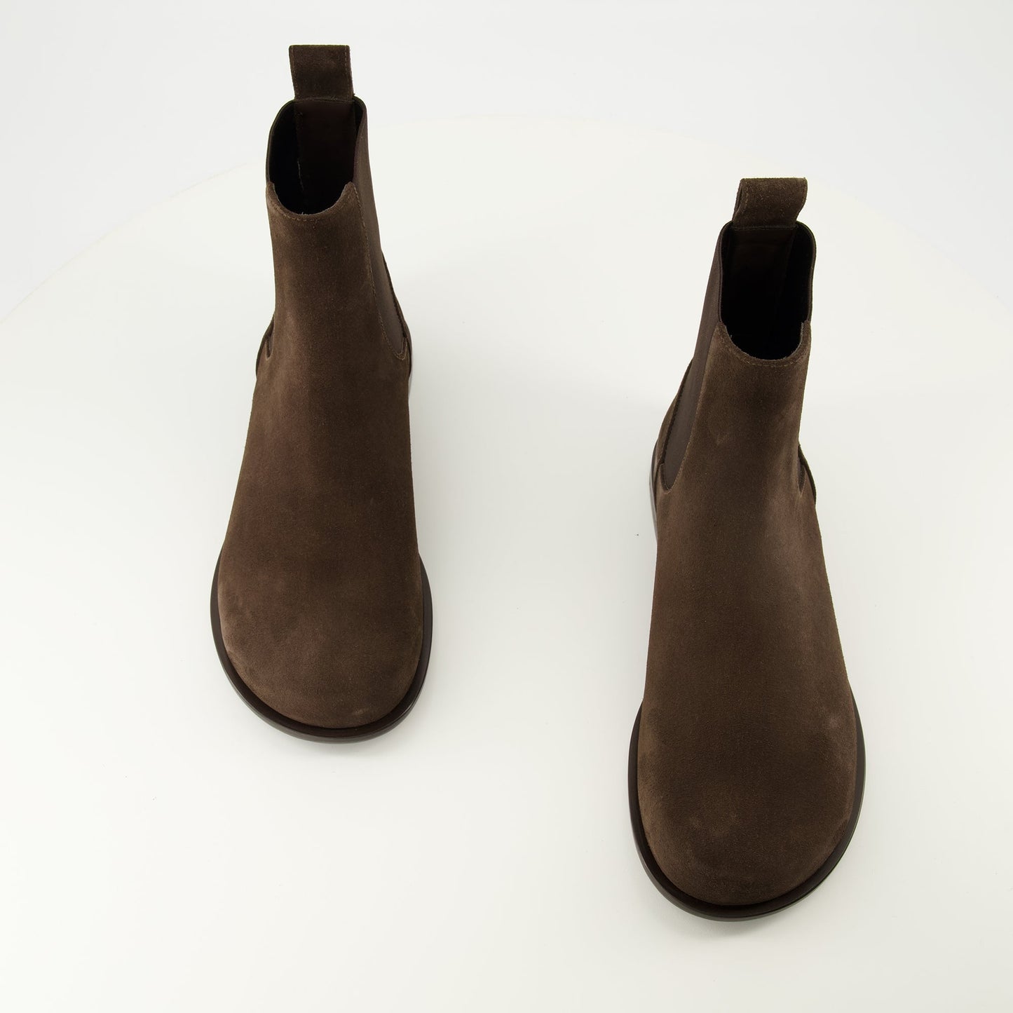 Chelsea FF Squared Brown Ankle Boots