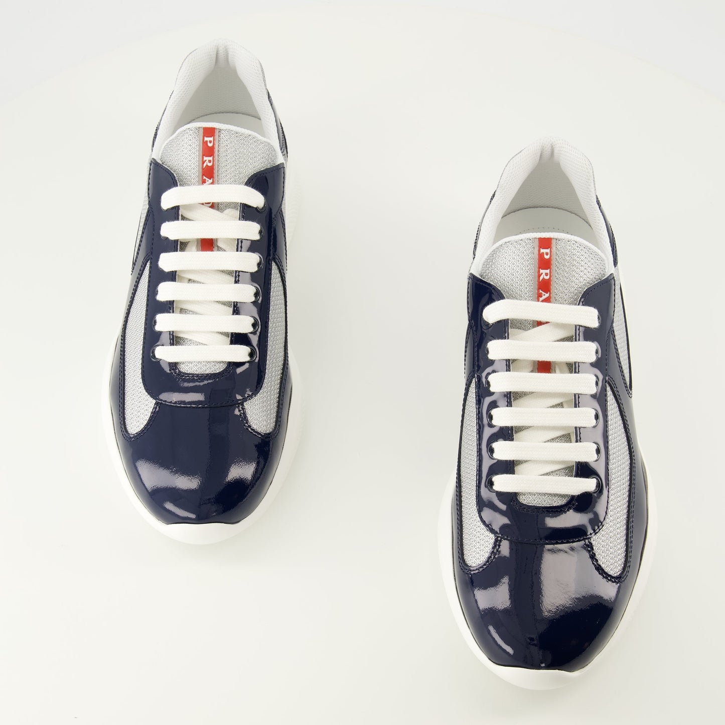 Prada America's Cup Blue Navy Sneakers