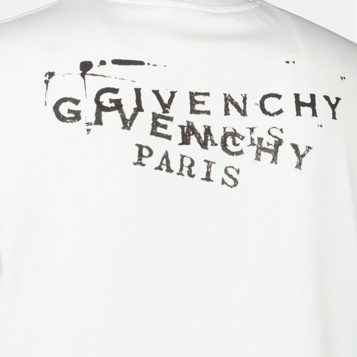 Givenchy Stamp White T-shirt