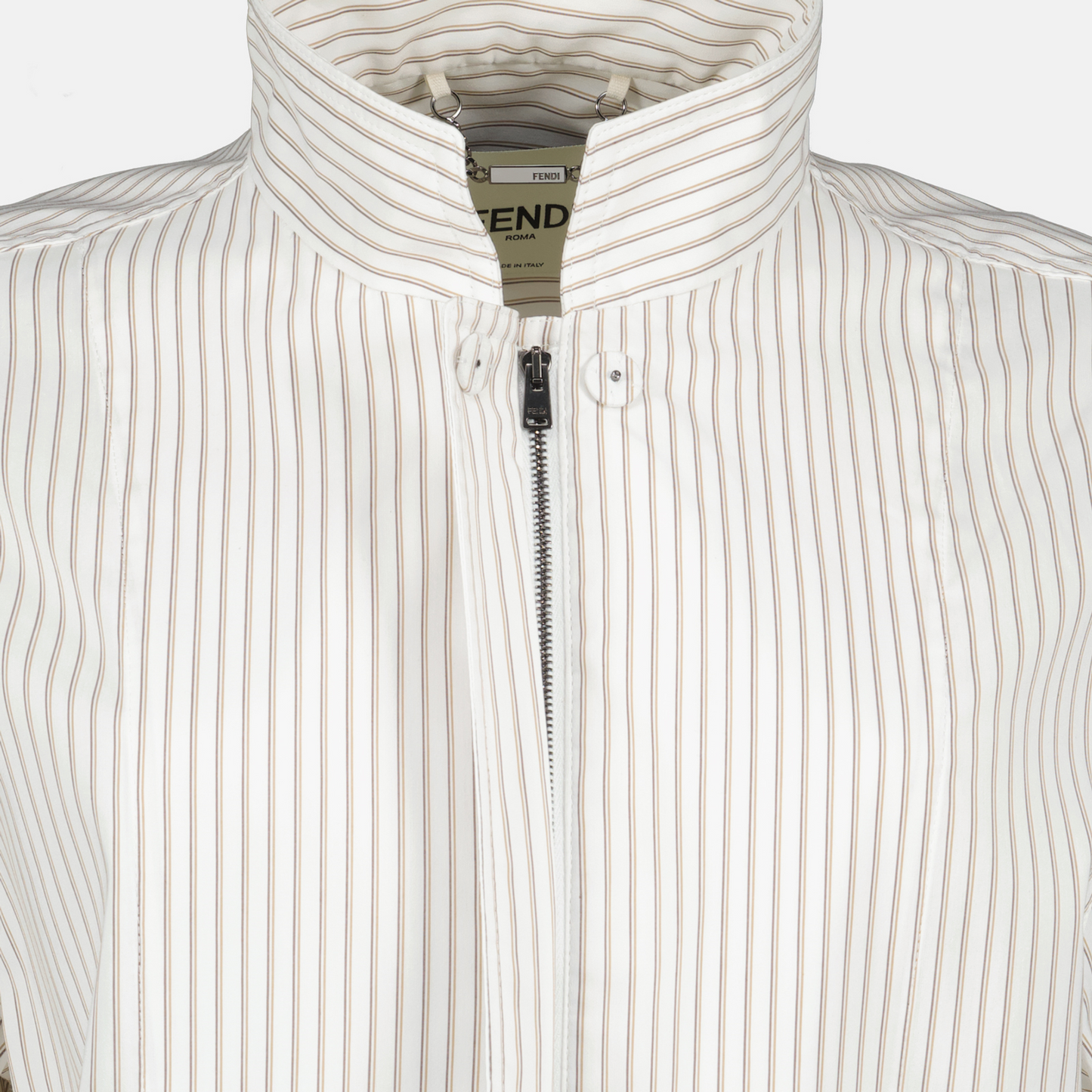 Fitted Striped Jacket