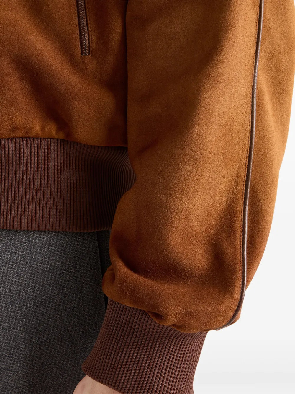 Velvet Calfskin Jacket