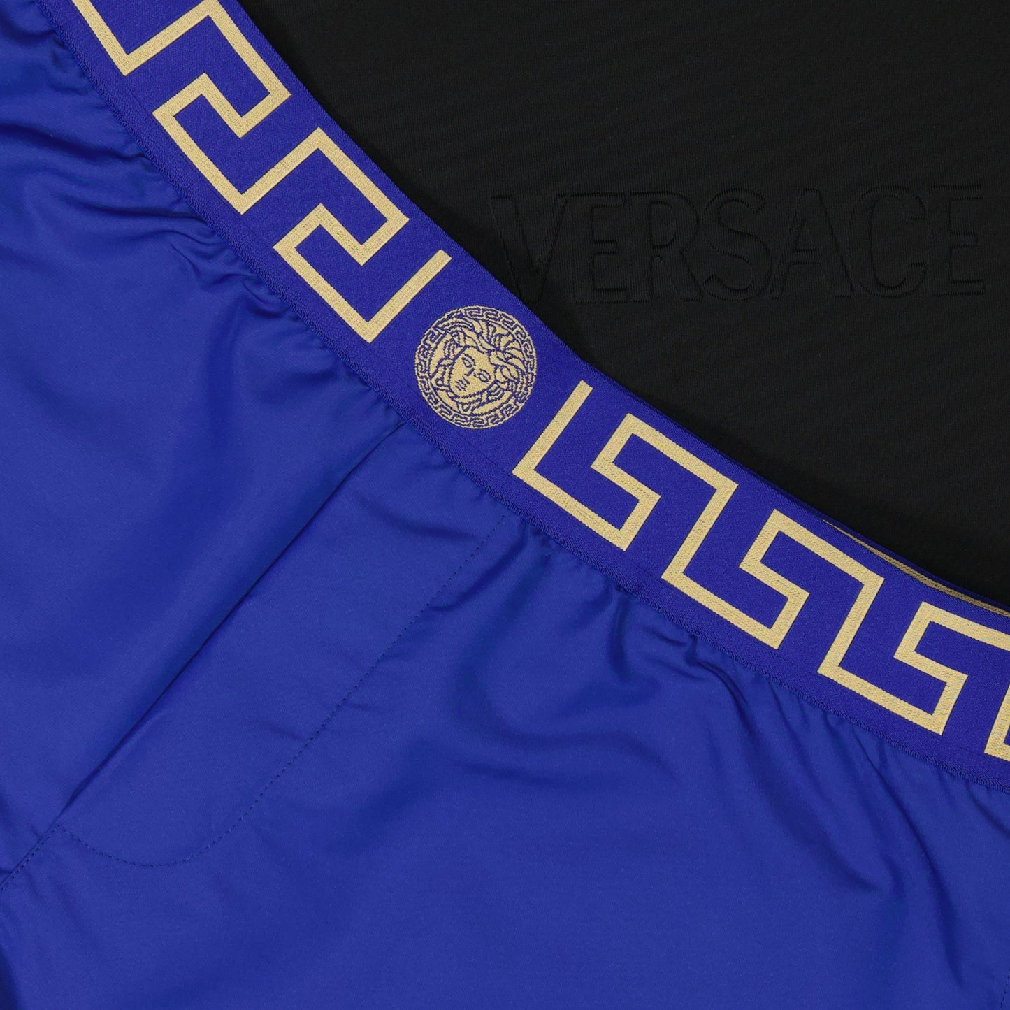 Medusa Greca Swim Shorts