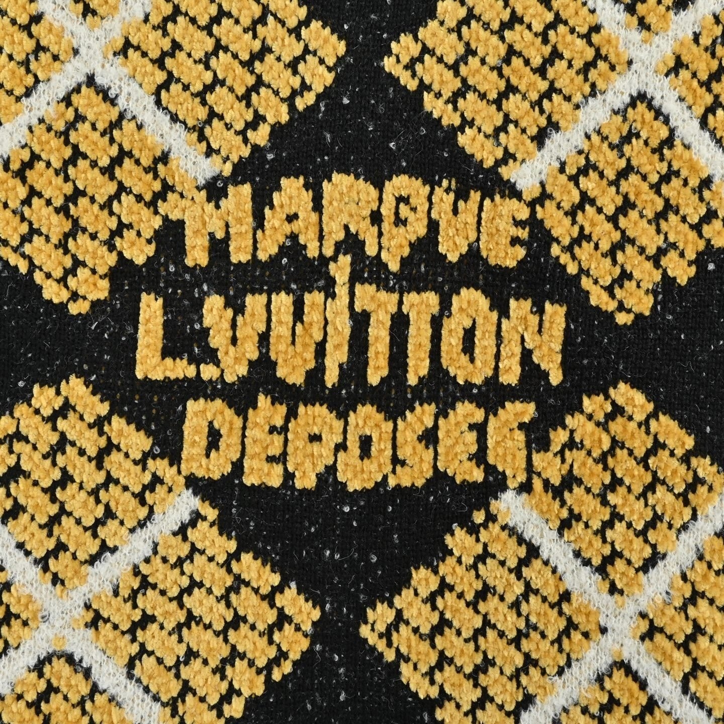 Marque Déposée Argyle Crewneck