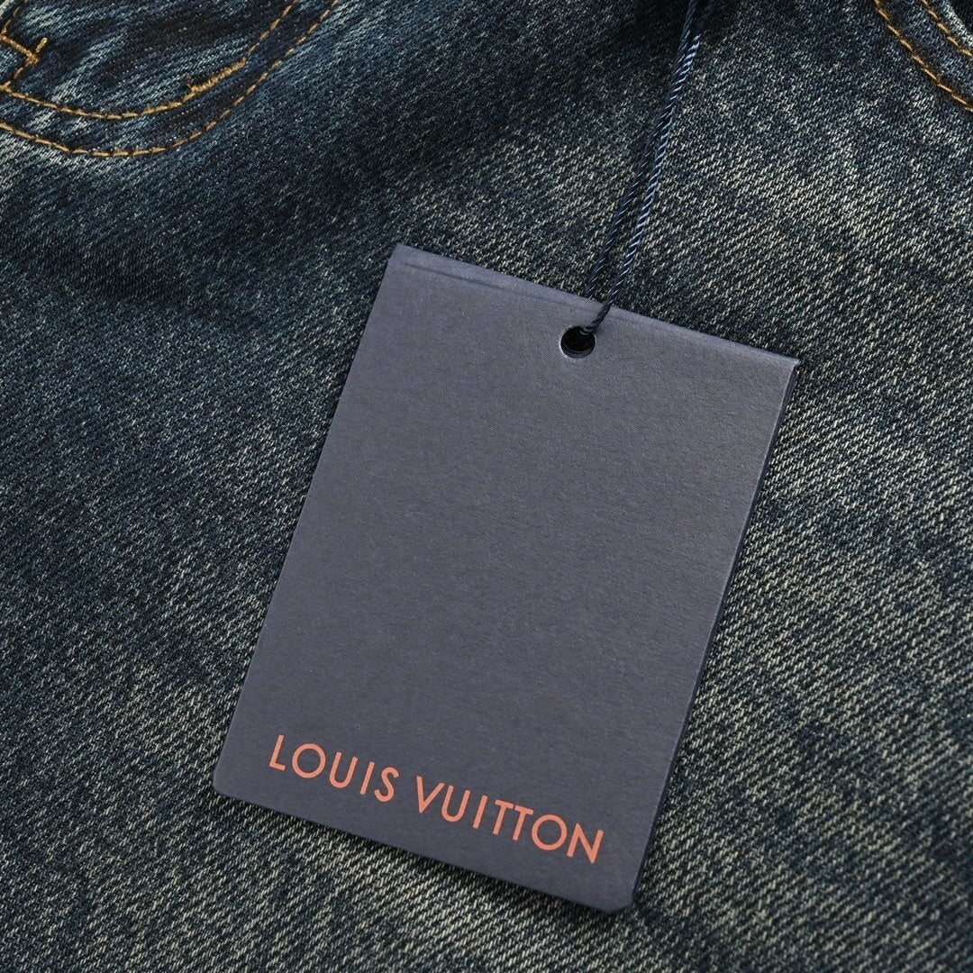 Hammer & Nail Embroidered Carpenter Denim | Vintage Blue