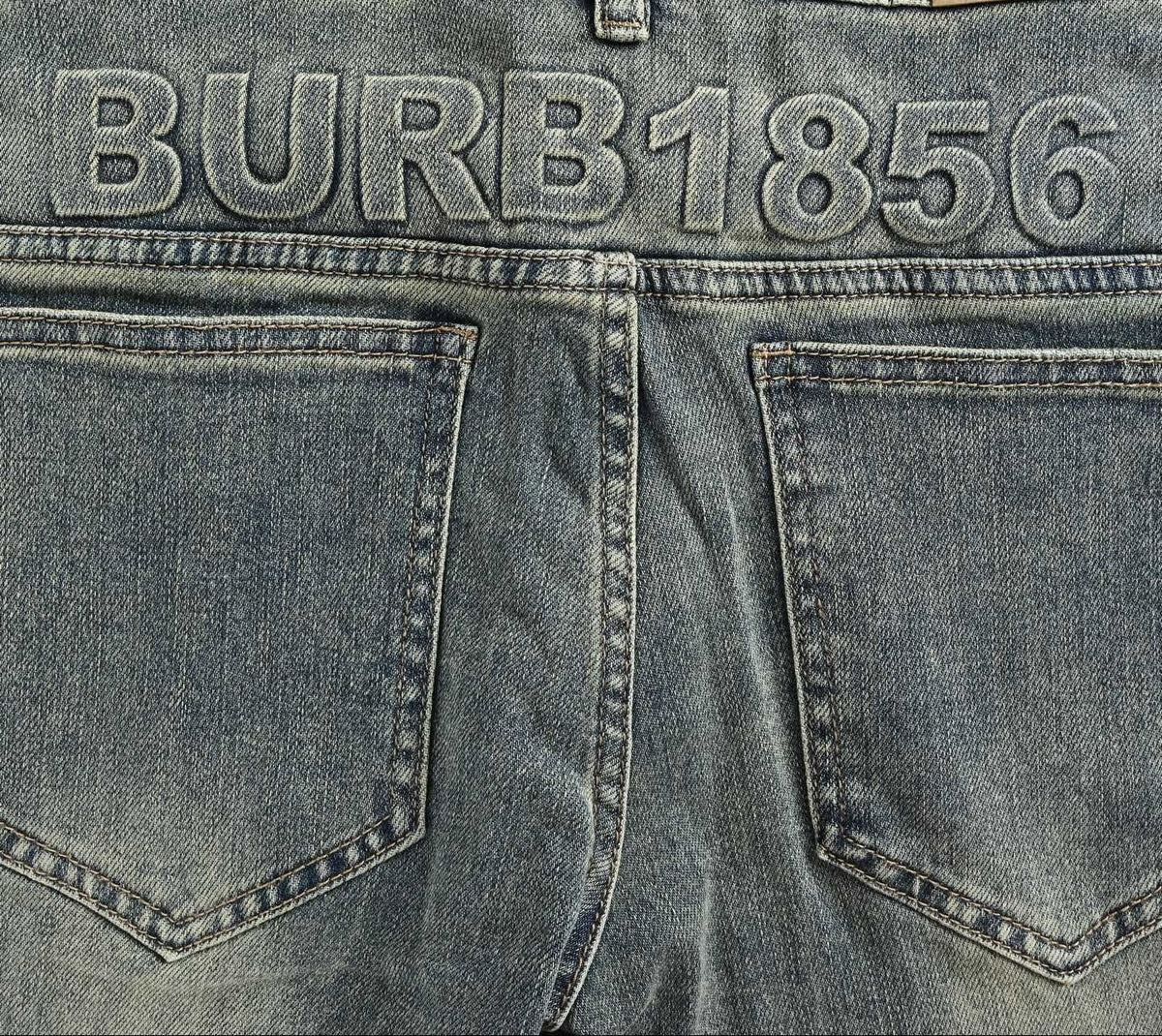 Vintage Wash Embossed Heritage Denim
