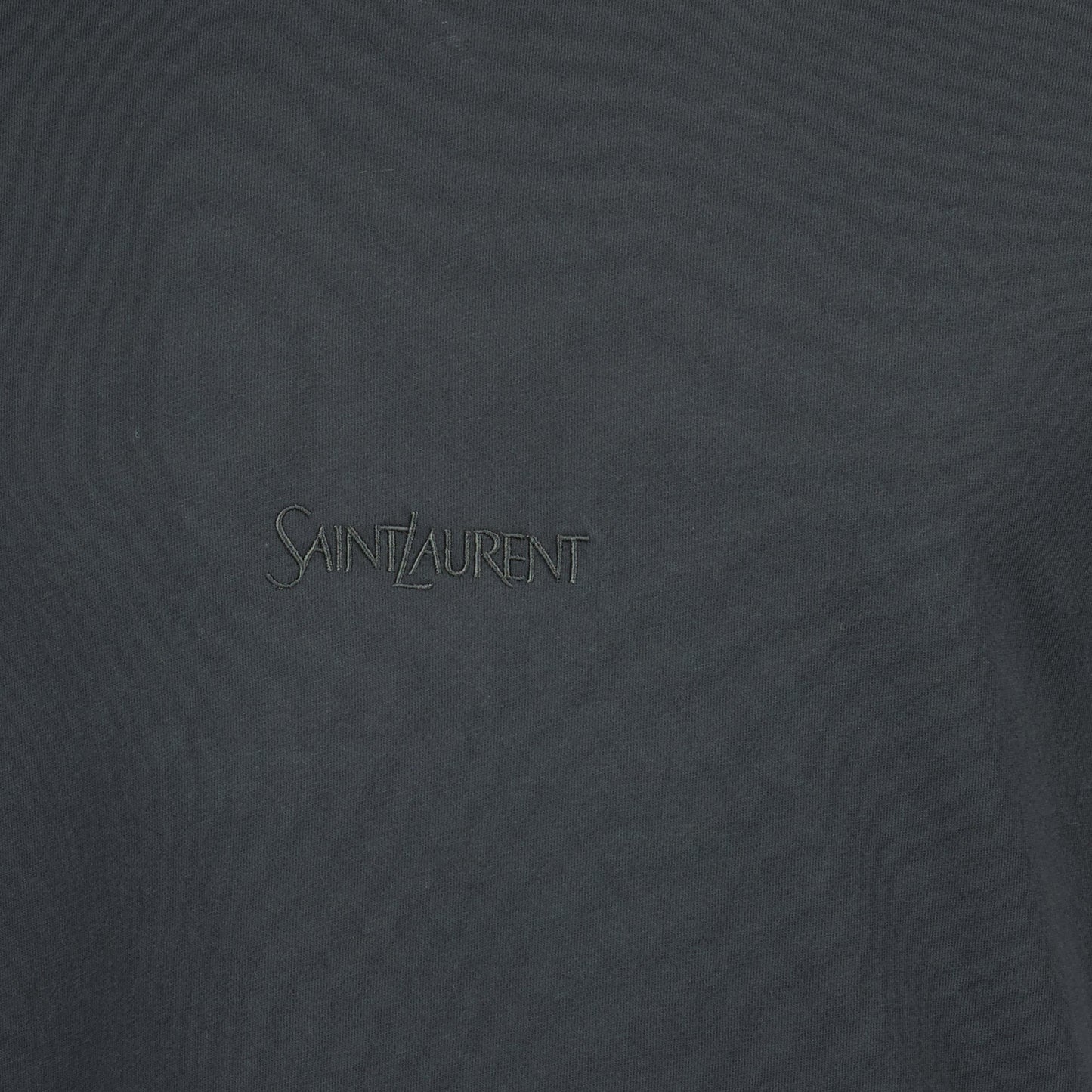Black Embroidered T-Shirt