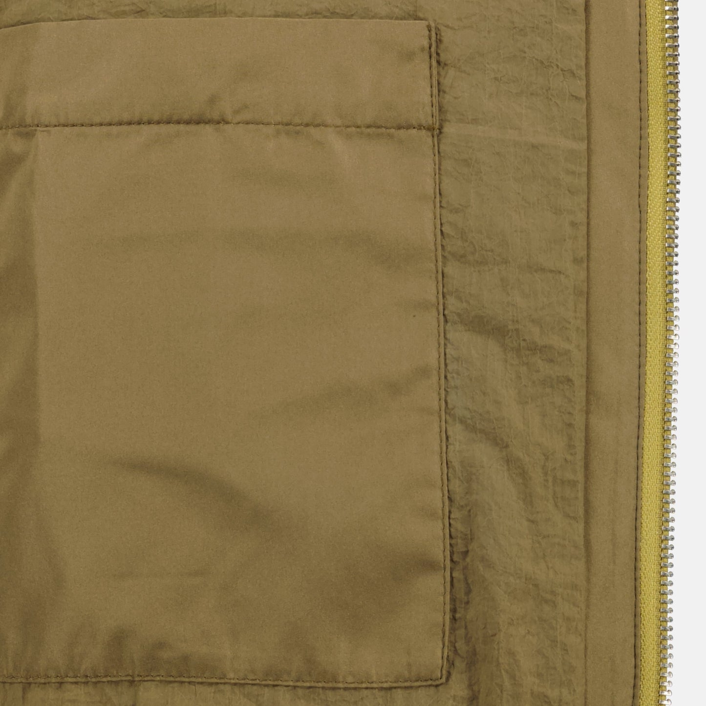 Khaki Wool Fleece Jacket