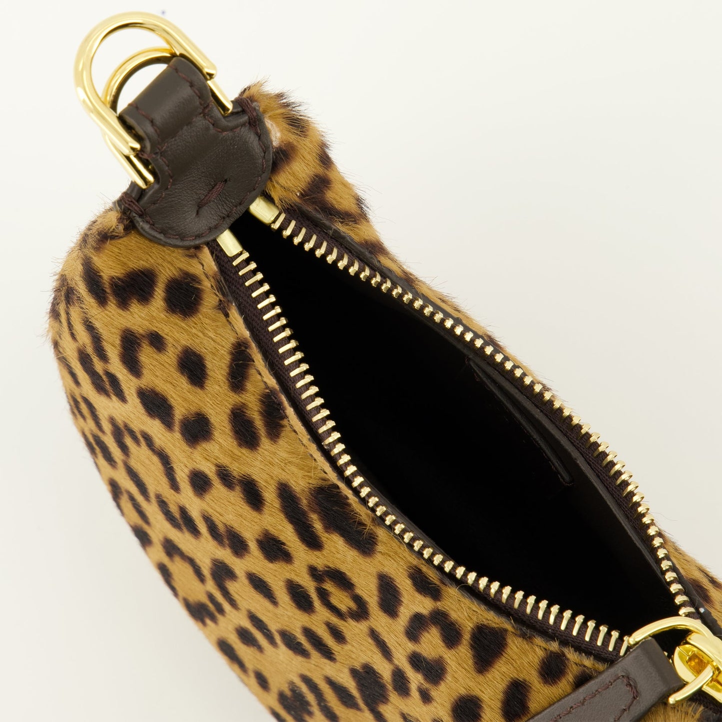 Fendigraphy Mini Leopard Bag