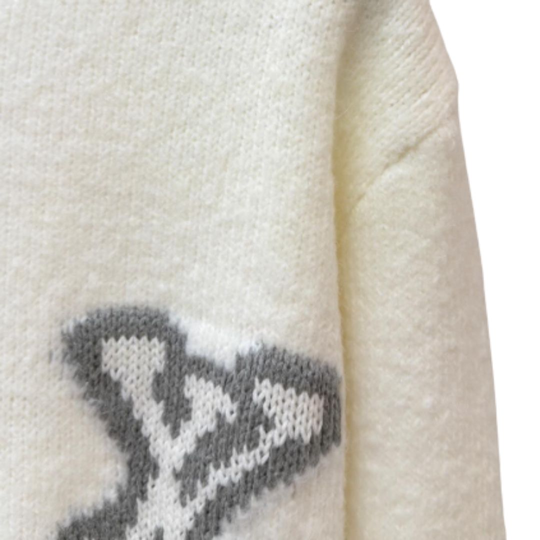 LV Intarsia Crewneck