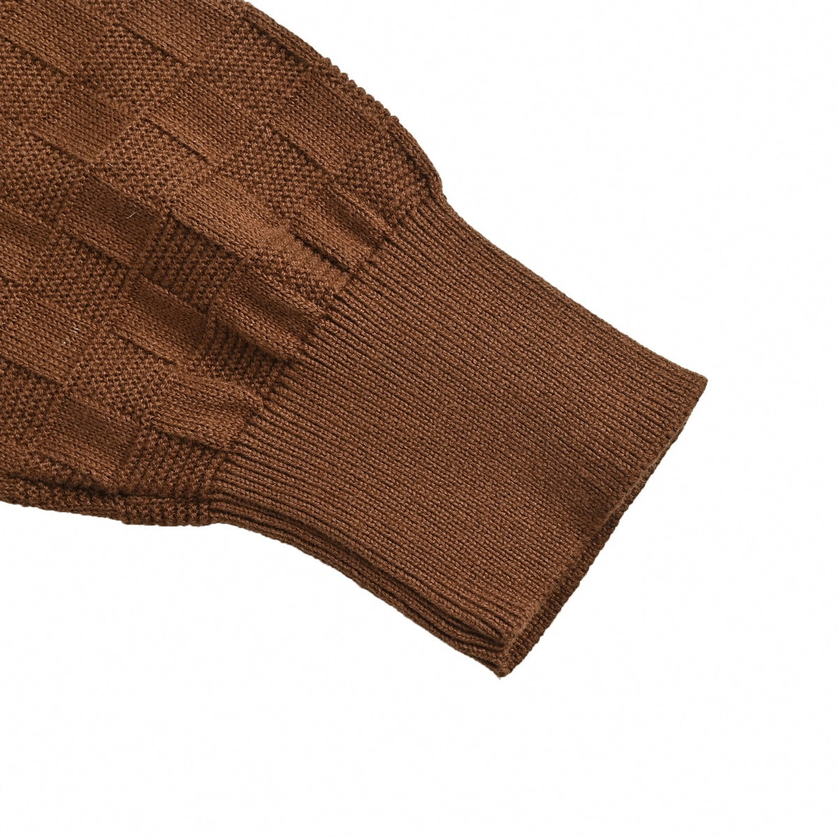 LV x The Darjeeling Limited Safari Embroidered Damier Crewneck Sweater in Brown