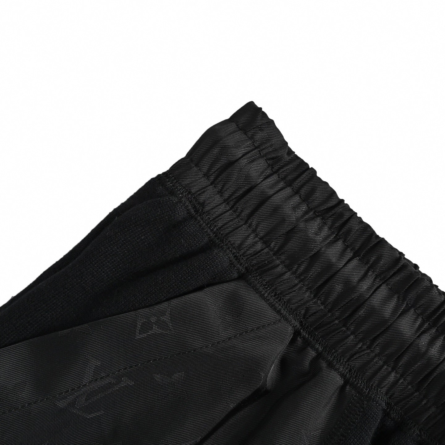 Monogram Panel Athletic Shorts | Black