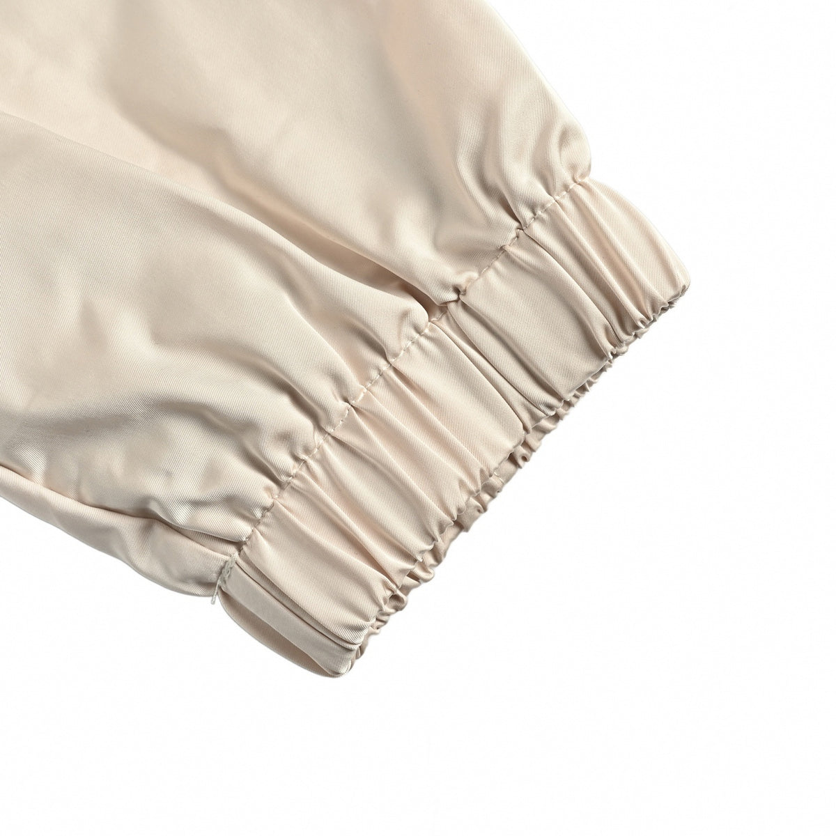 Champagne Monogram Satin Track Jacket