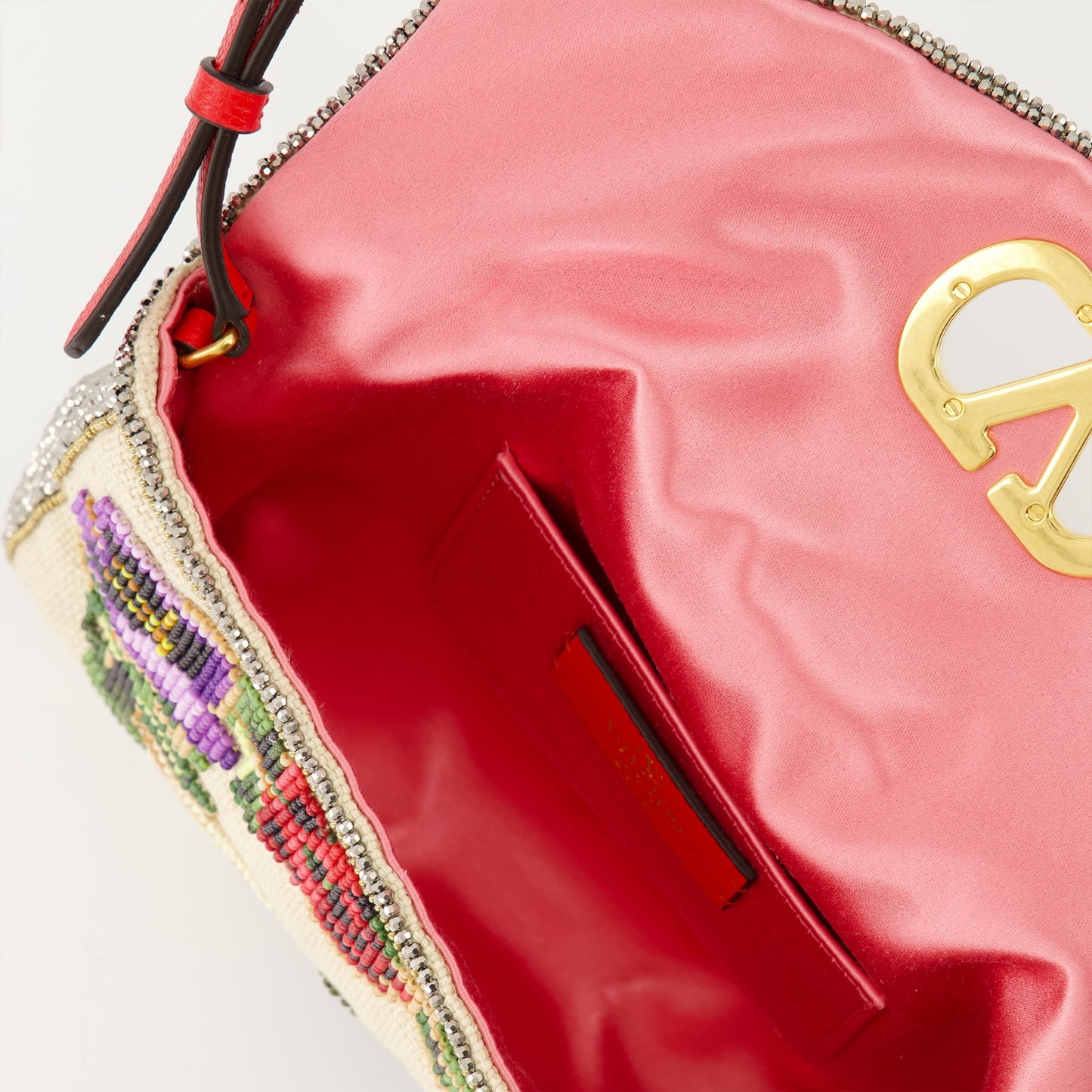 Embroidered Vain Bag