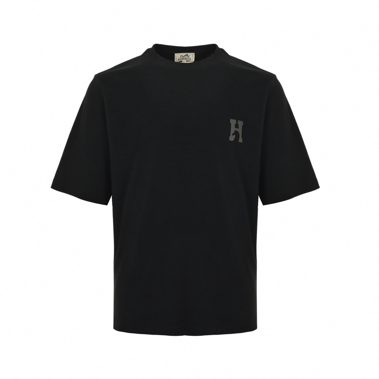 Lambskin Horse Cutout H Logo T-Shirt – HauteRoma