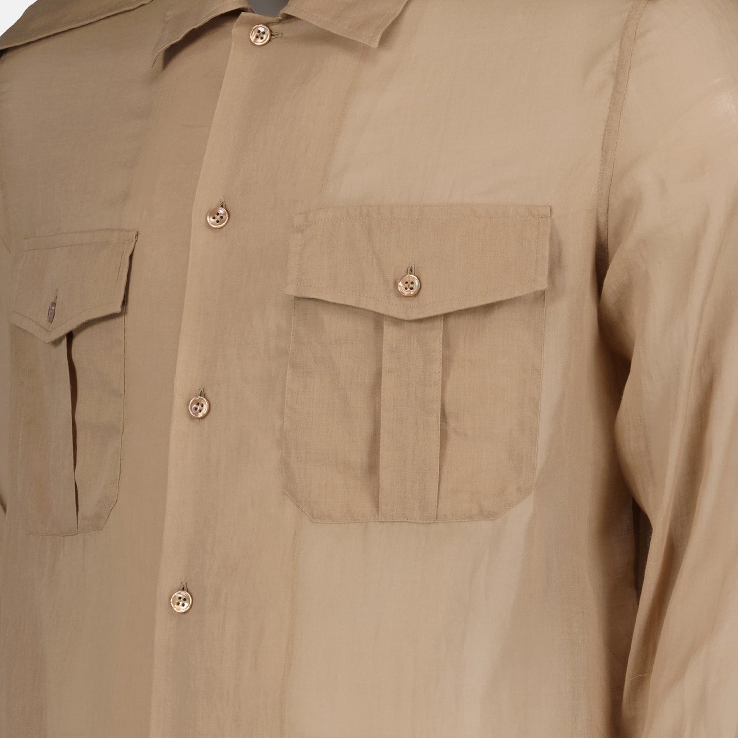 Cotton voile shirt