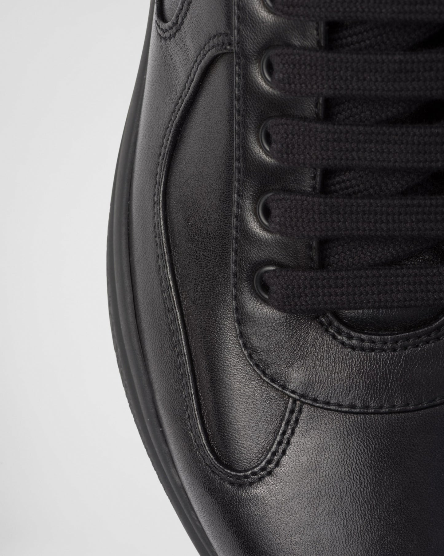America's Cup Leather Sneakers | Black