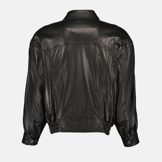 Leather Bomber