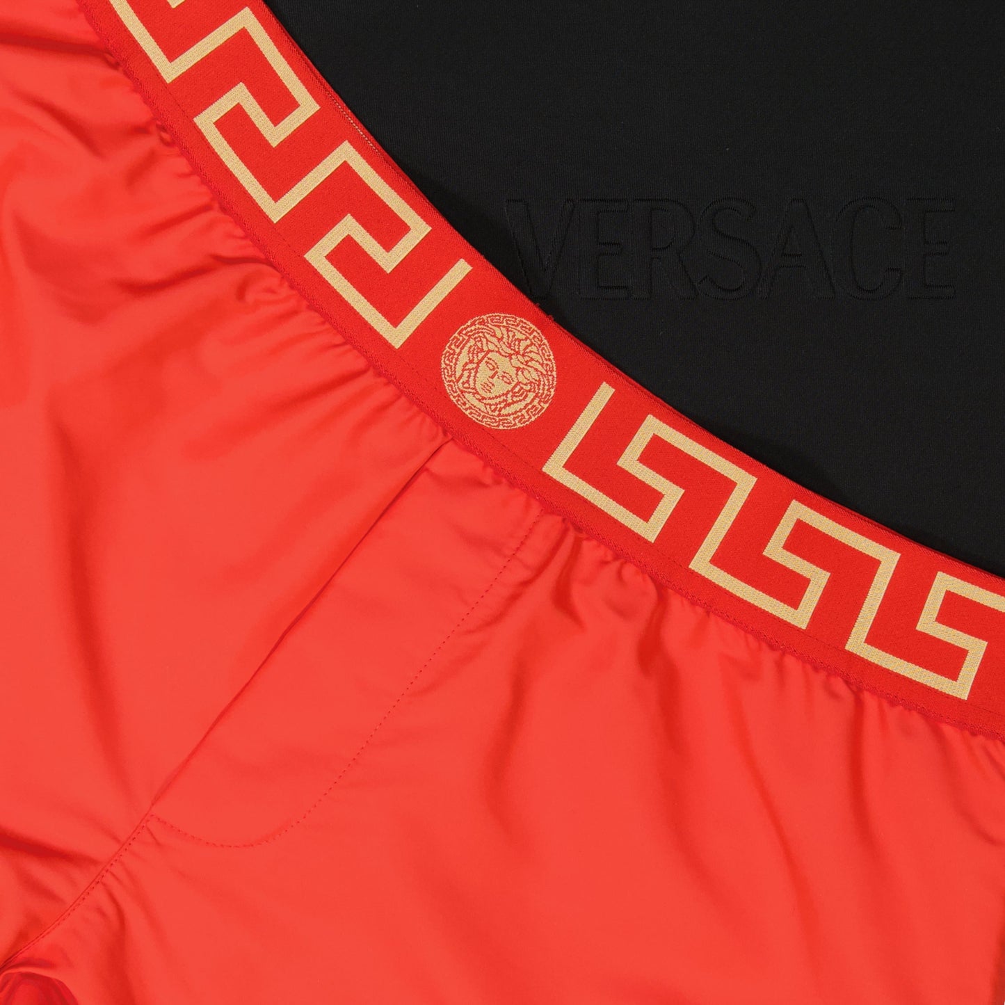 Medusa Greca Swim Shorts