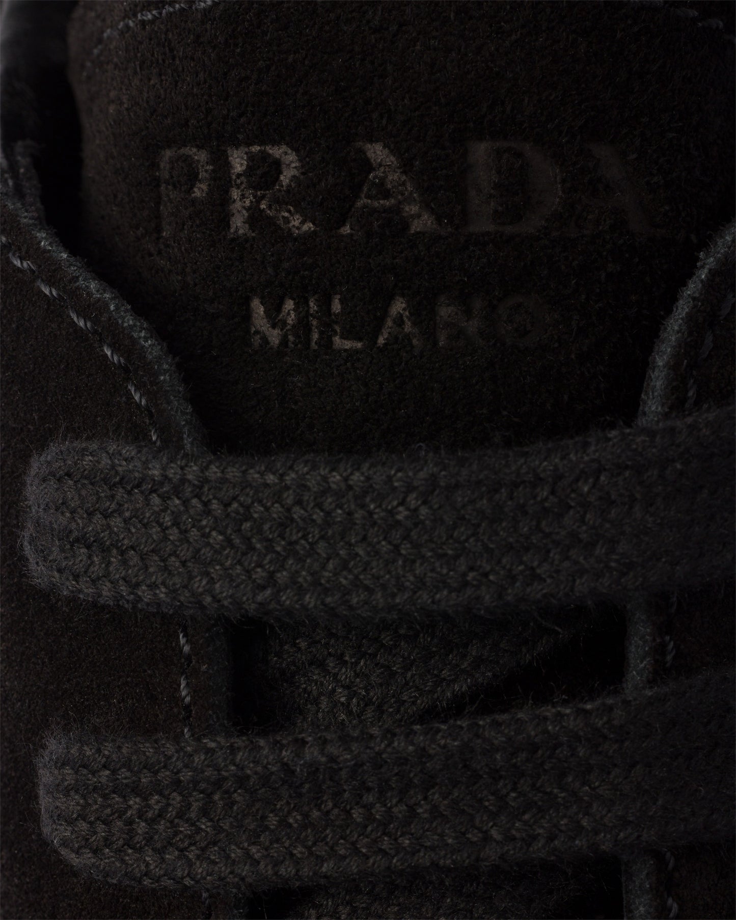Prax suede and Re-Nylon sneakers