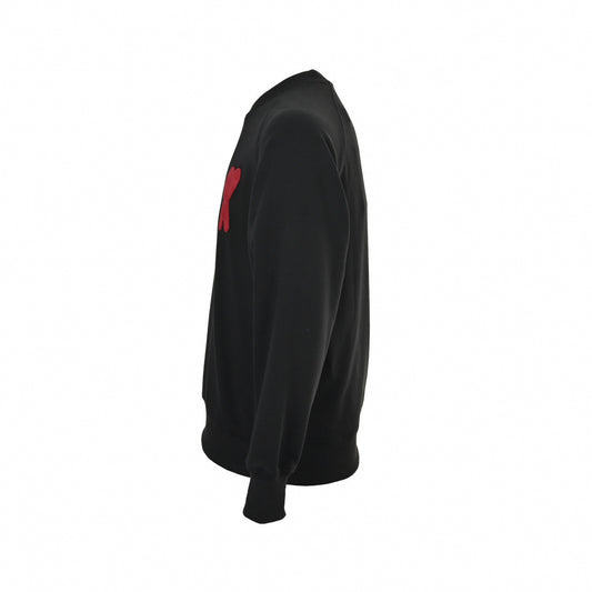 Ami de Coeur Crewneck - Black & Red
