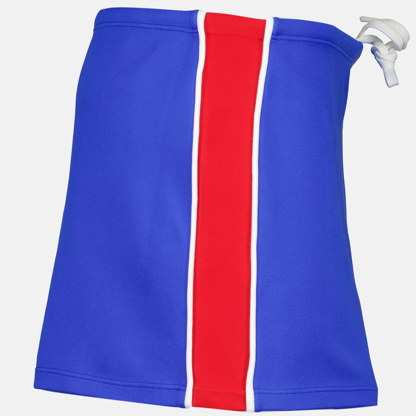 Mini blue and red skirt