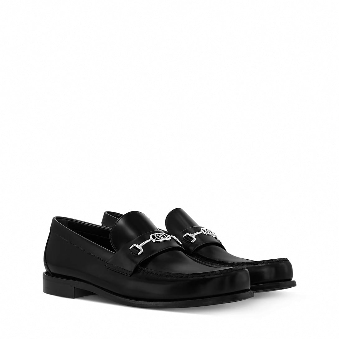 Polished Calfskin LV Link Loafer