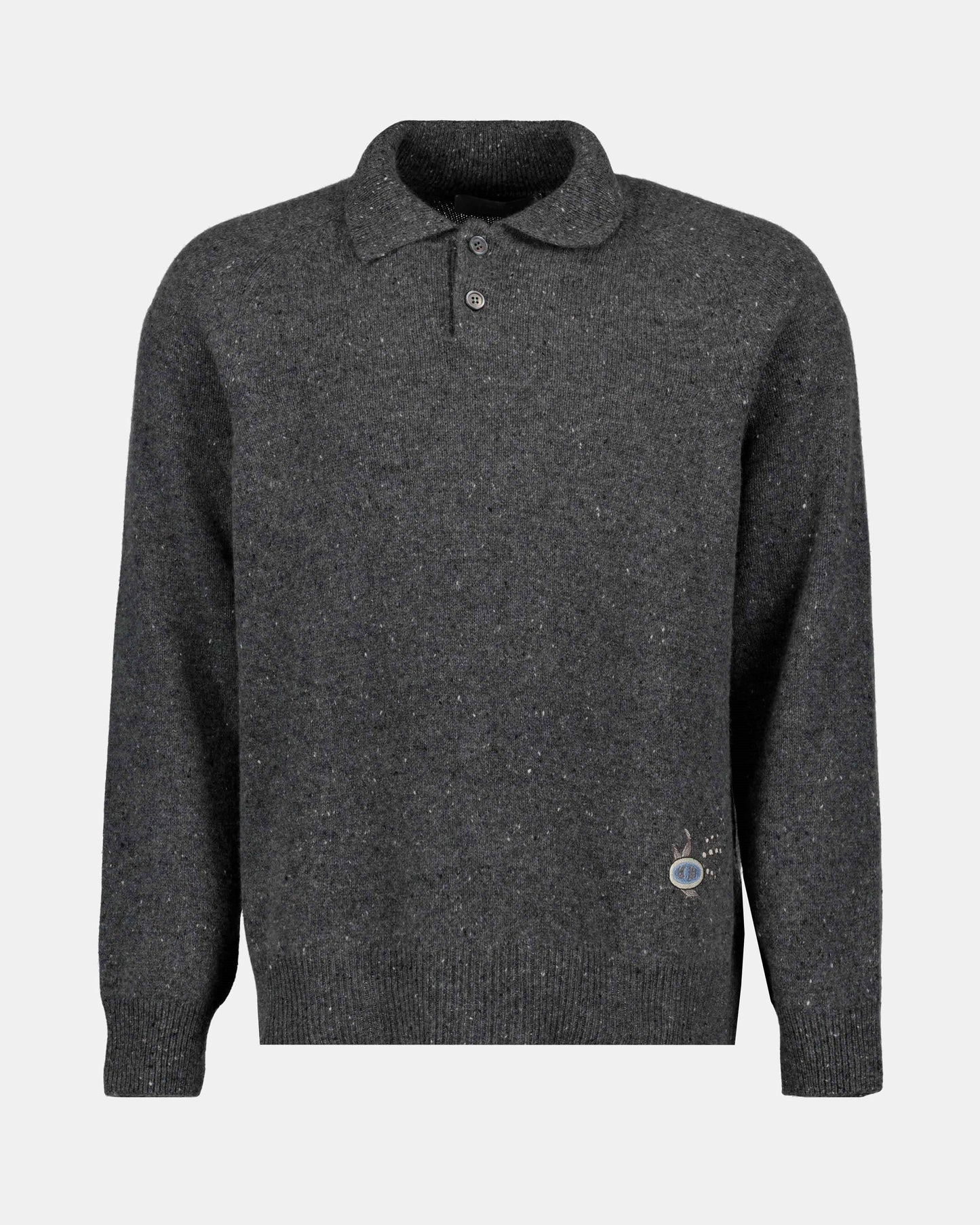 Cashmere polo shirt