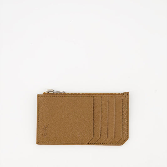 Cassandre Shadow Zipped Card Holder
