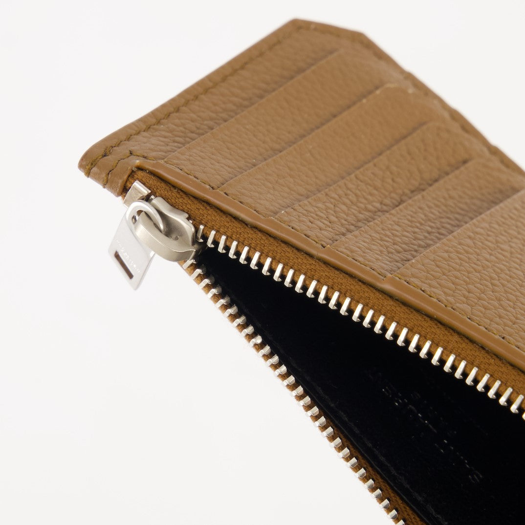 Cassandre Shadow Zipped Card Holder