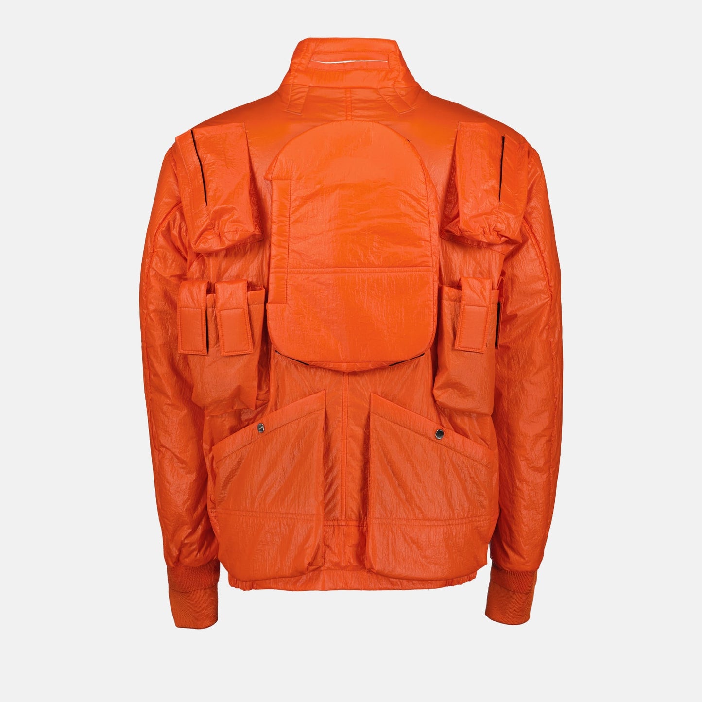 Multi-pocket bomber jacket