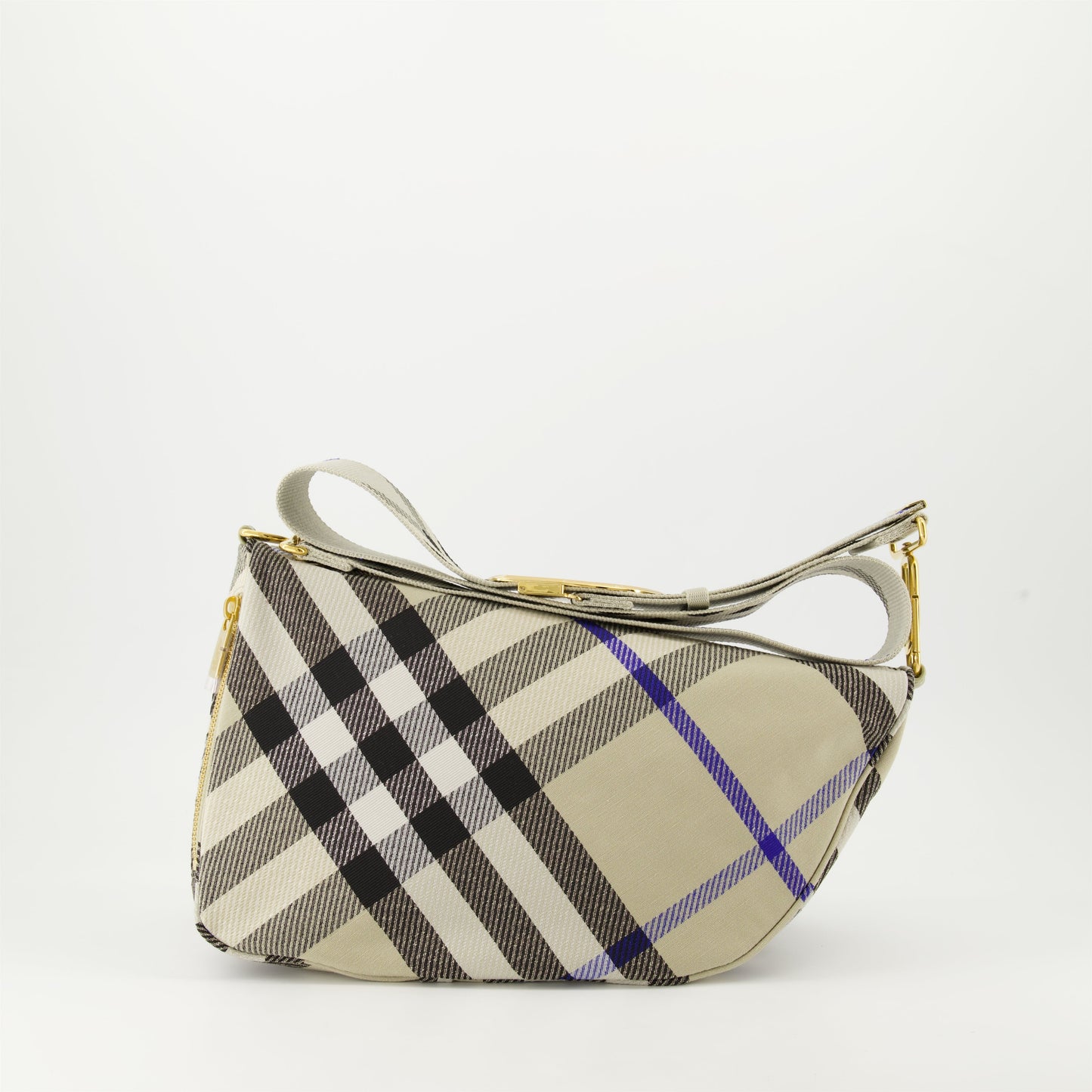 Checkered Shield Bag