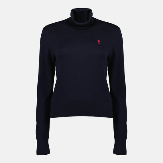 Ami de coeur Roll Neck Sweater