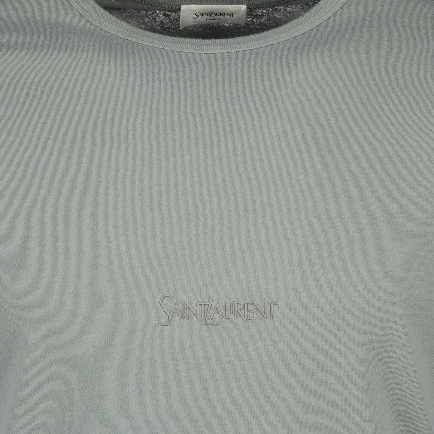 Gray Embroidered T-shirt