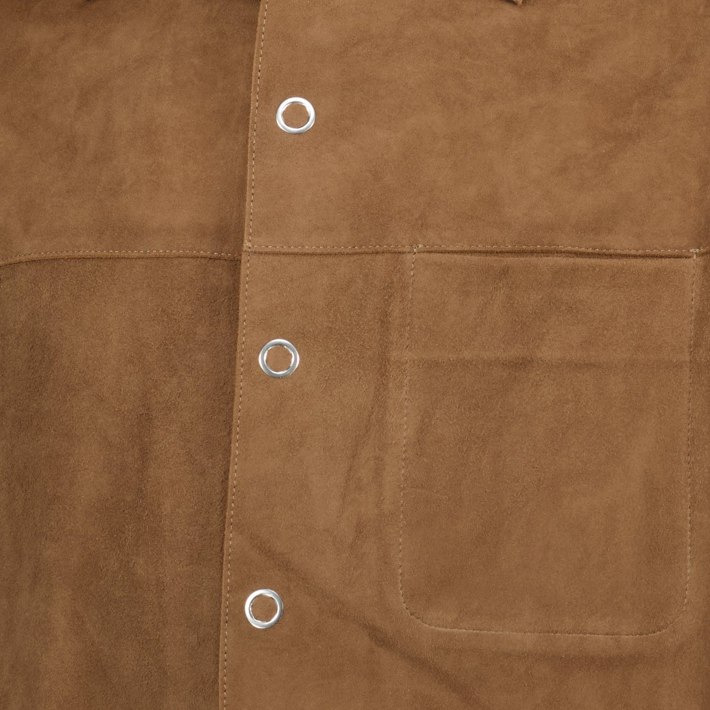 Leather Shirt Jacket