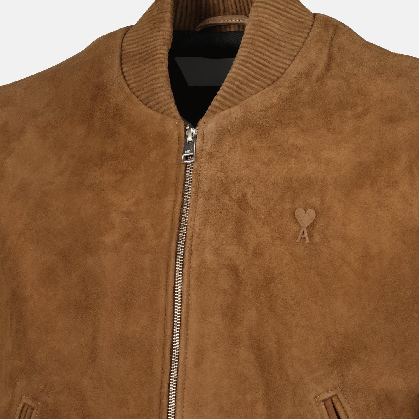Suede Leather Bomber