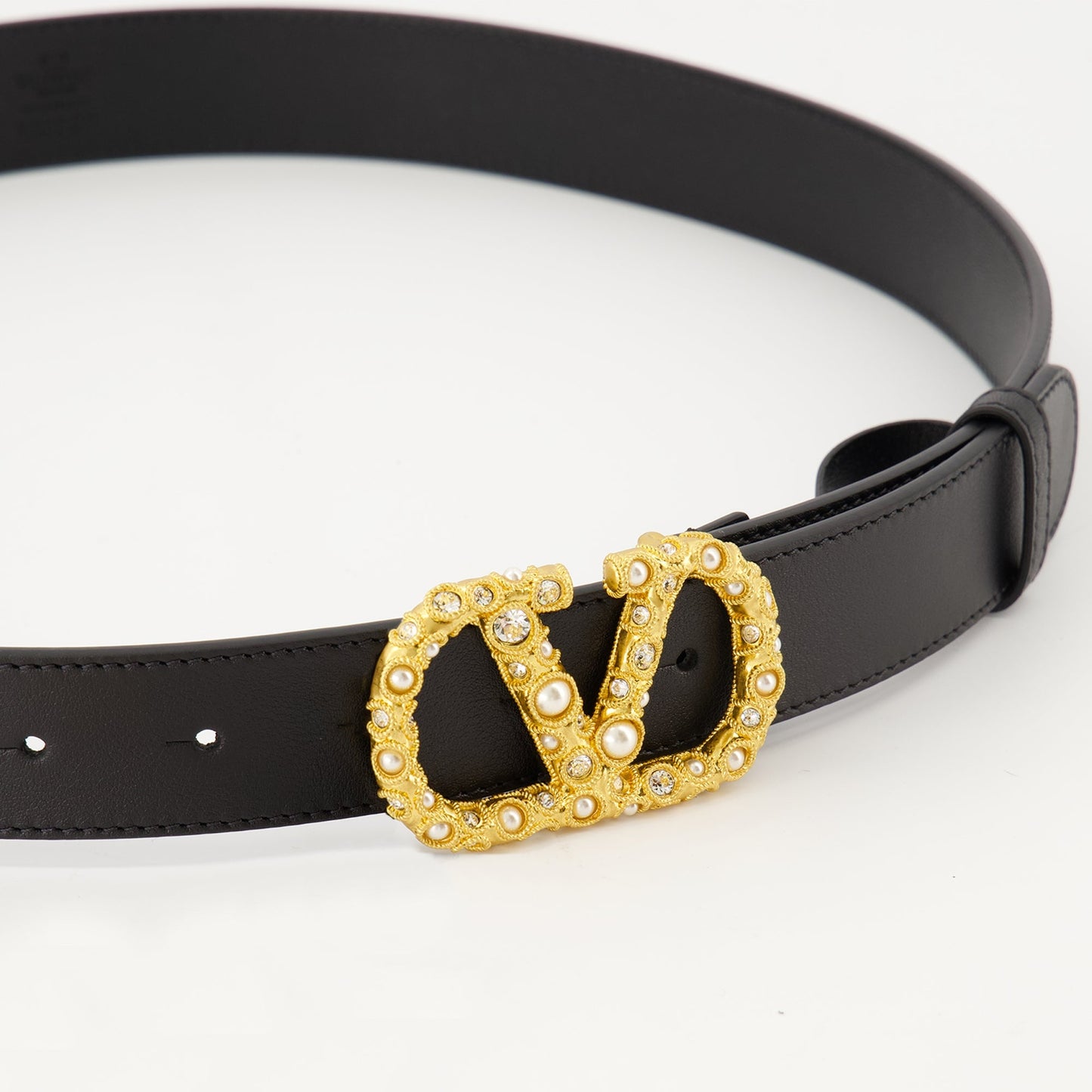 VLogo Crystals Belt