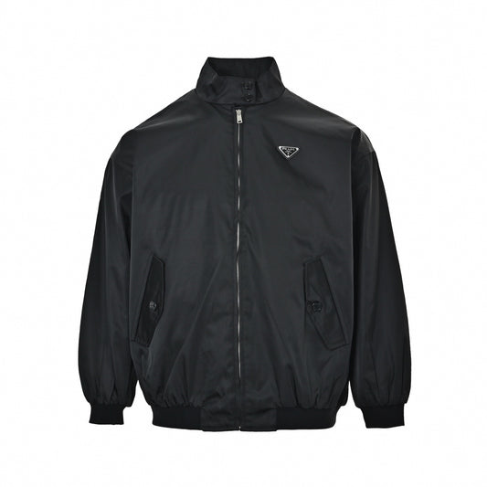 Harrington Bomber Jacket in Black