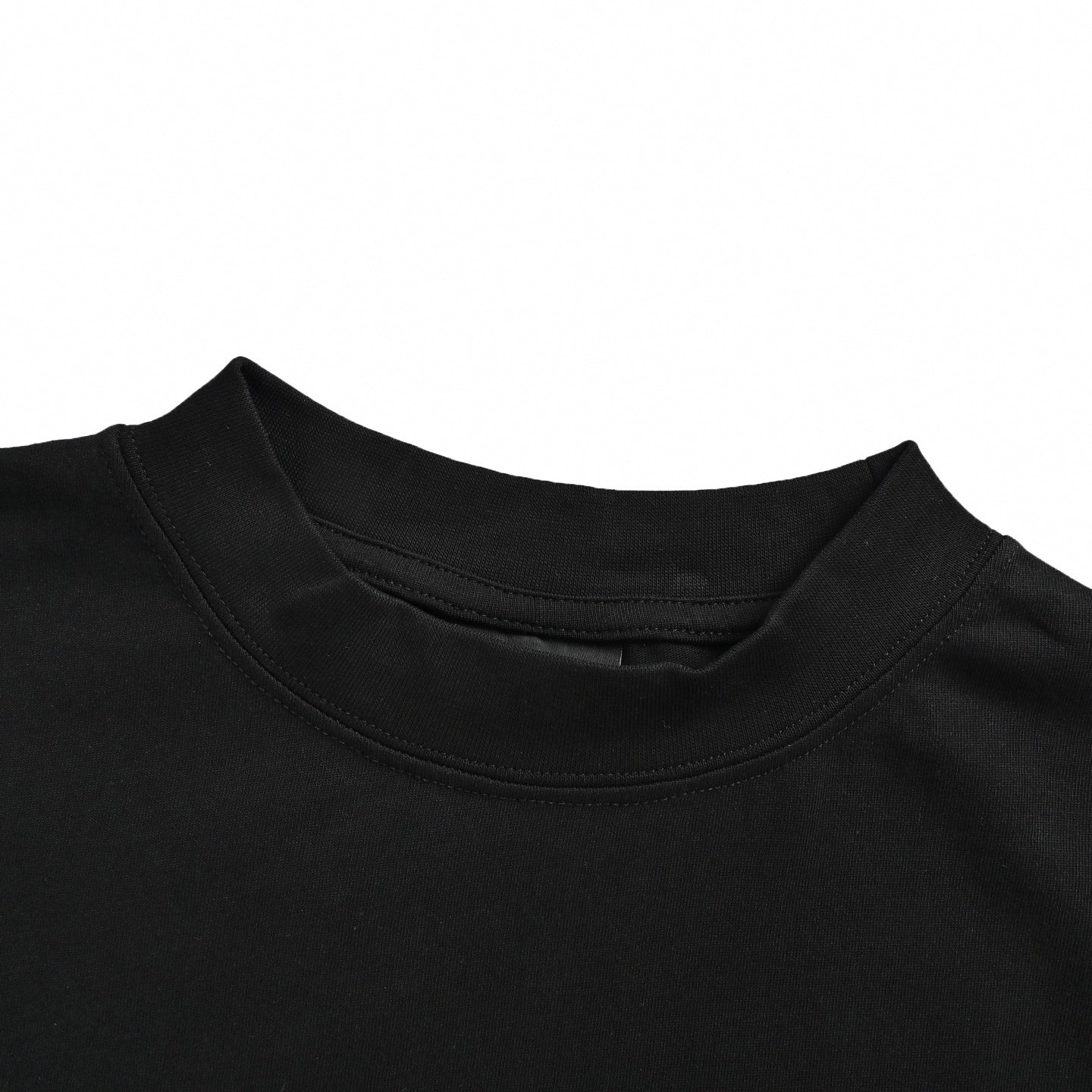 Tonal Embroidered Logo T-Shirt | Black