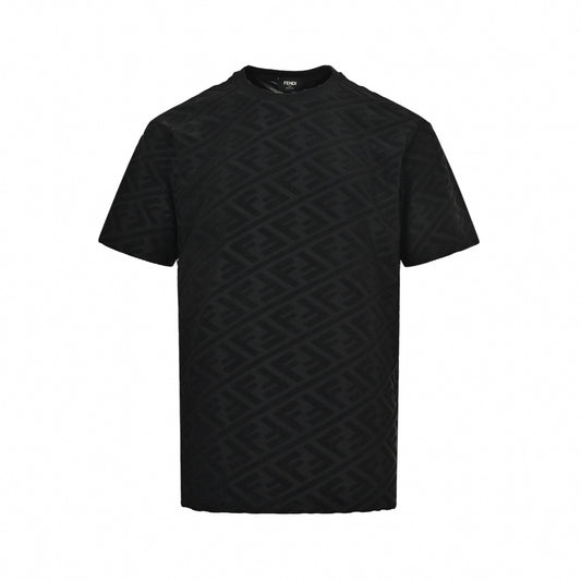FF Jacquard Sponge T-Shirt - Black