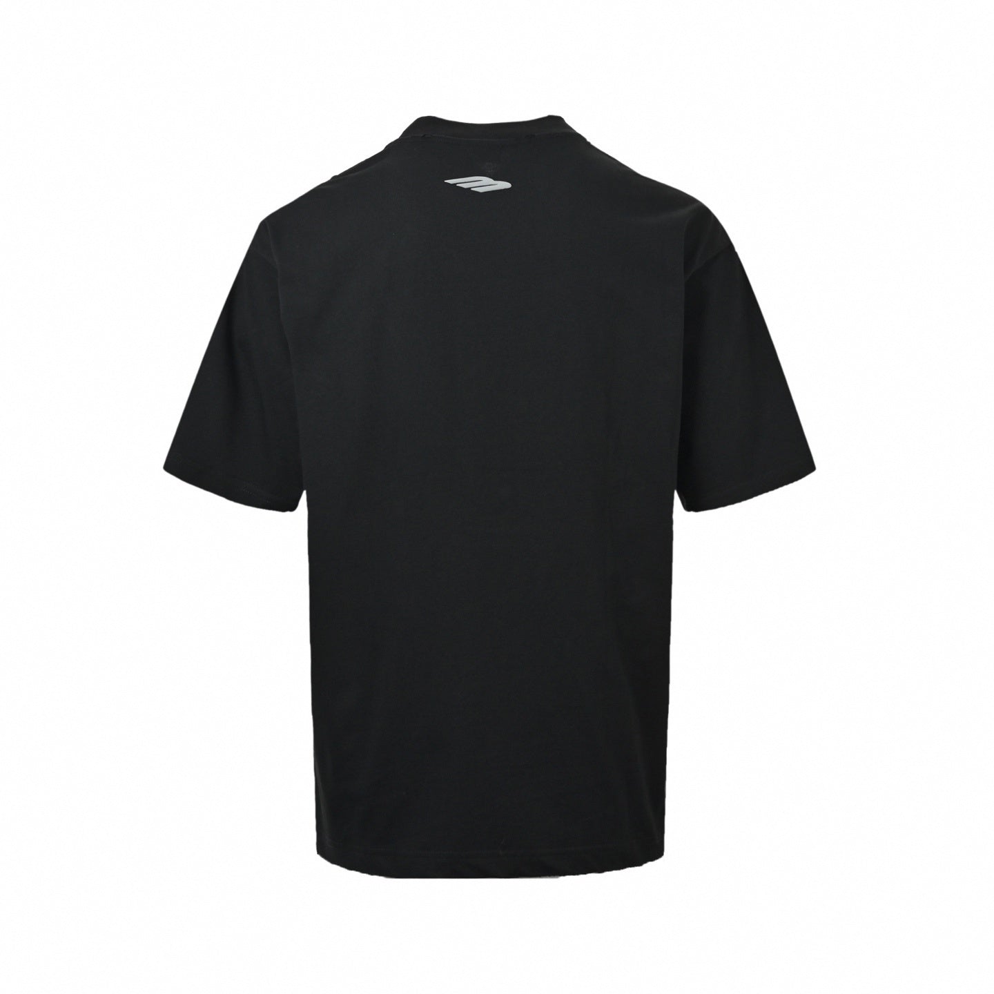 Distressed Collar Logo T-Shirt