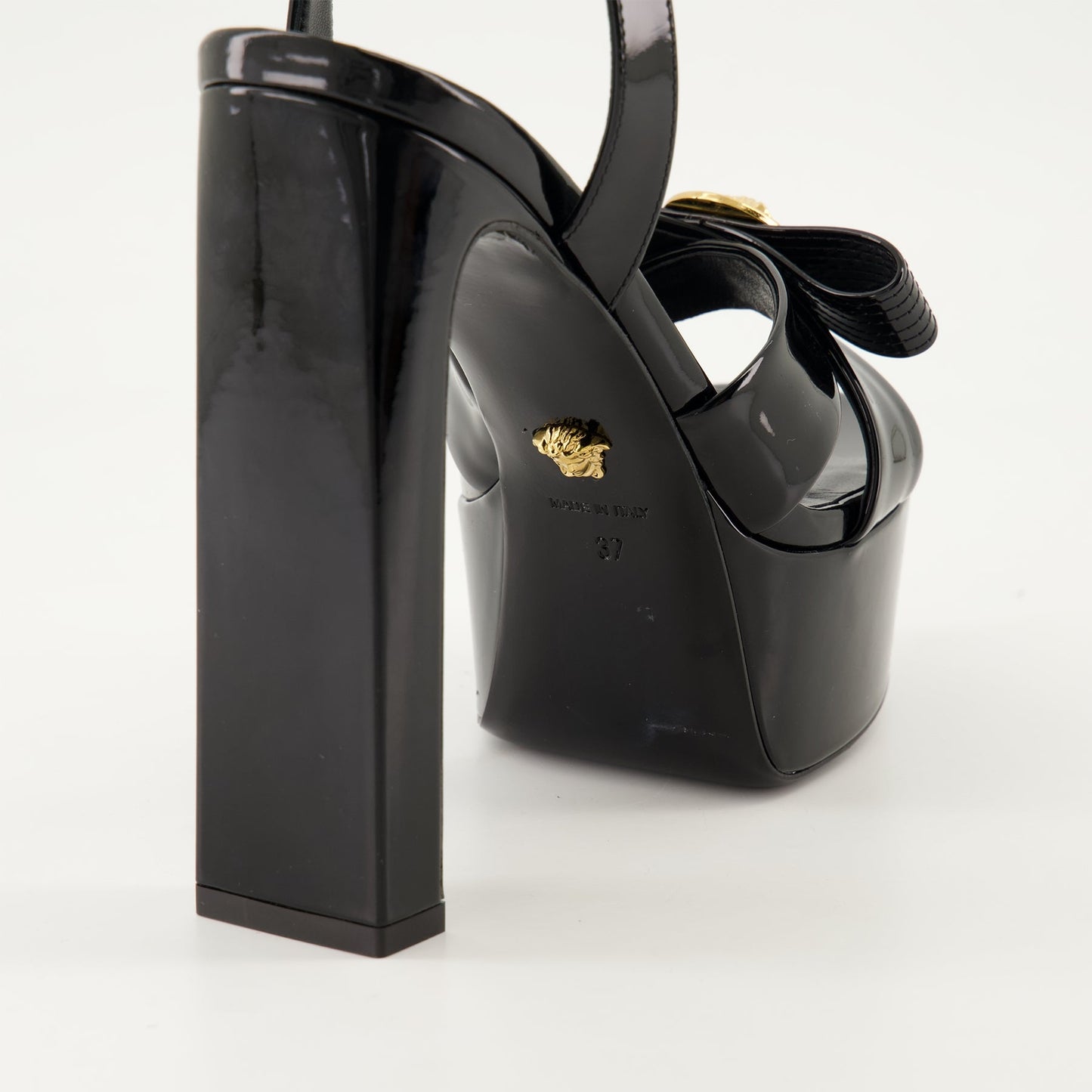 Gianni Ribbon Heeled Sandals