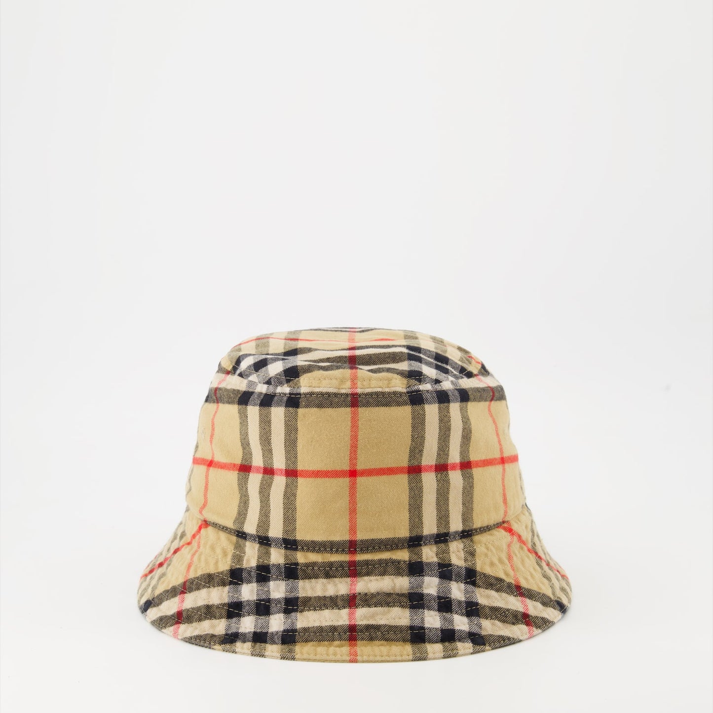 Checked Bucket Hat