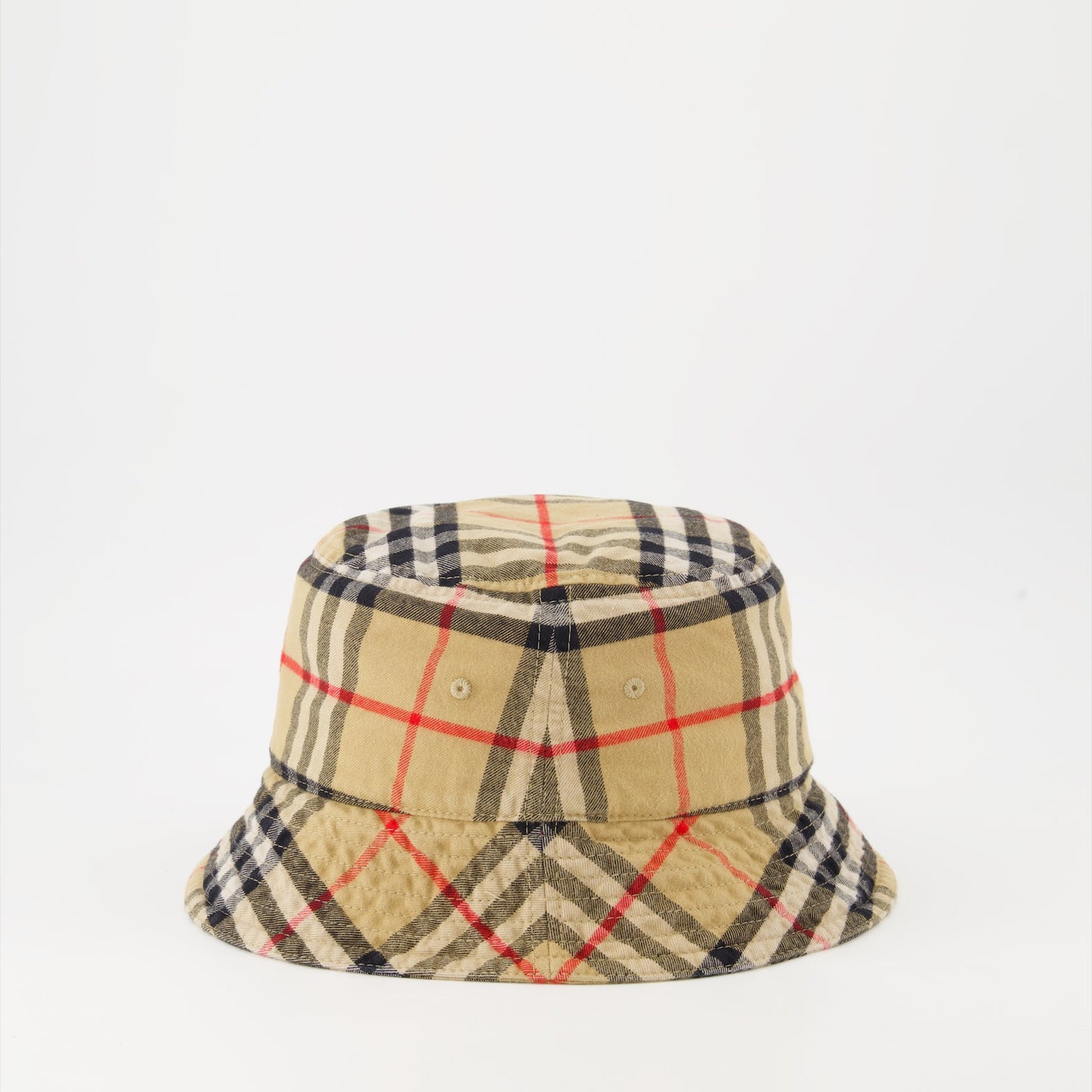 Checked Bucket Hat