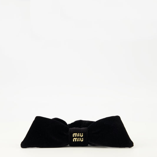 Black Velvet Scrunchie