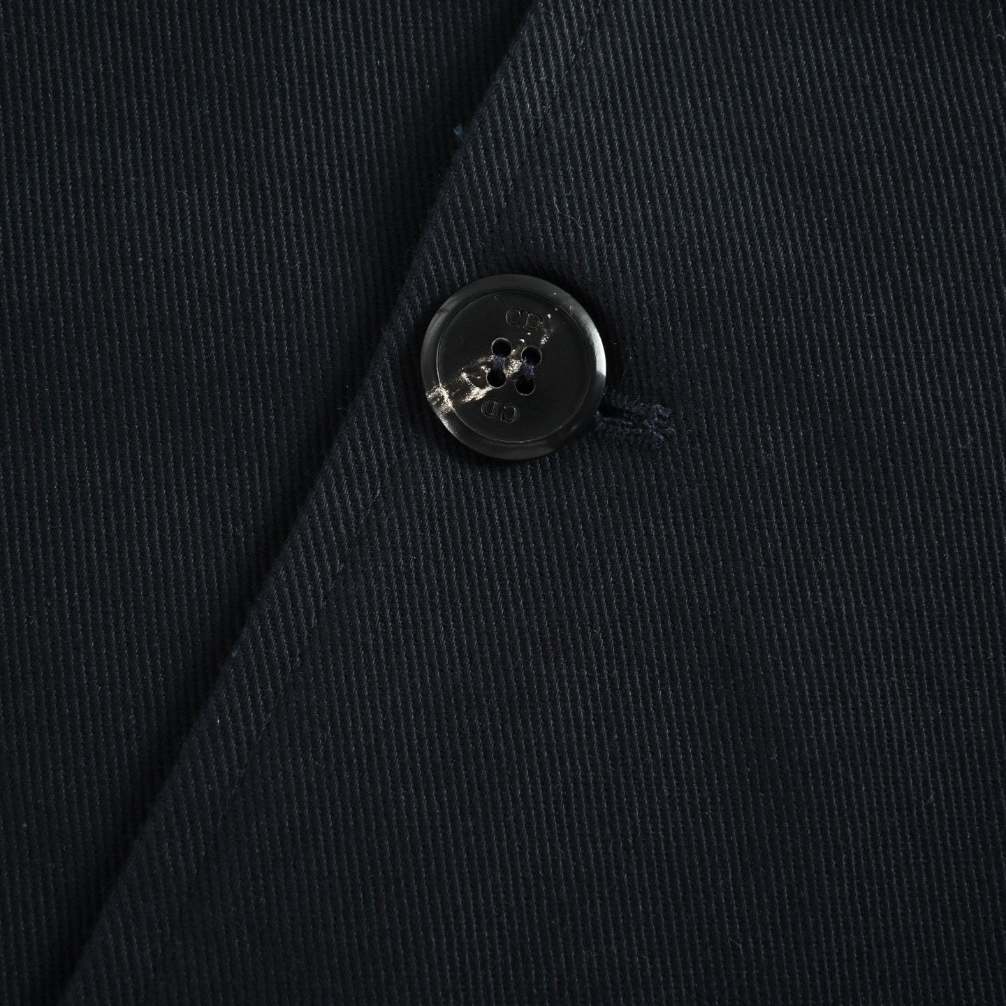 Navy Twill Blouson Jacket
