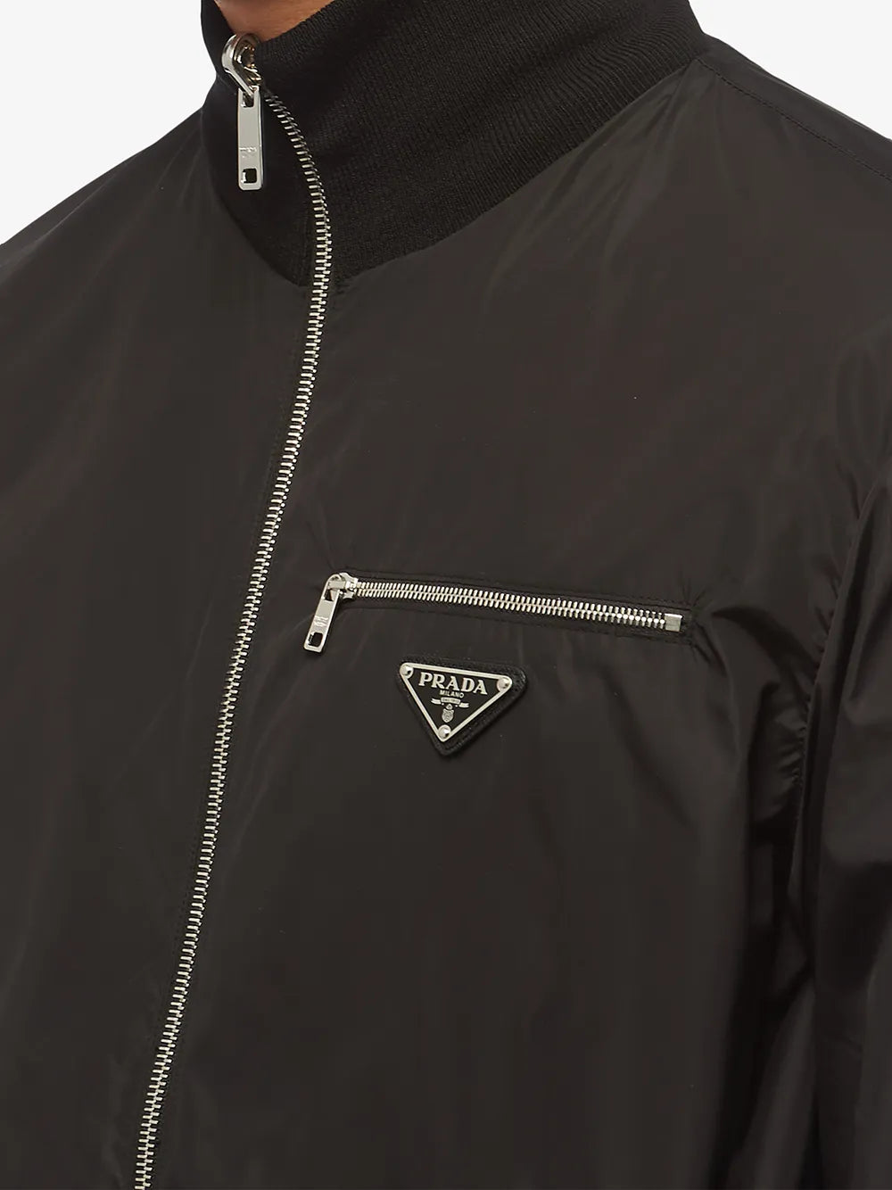 Re-Nylon and Wool Bomber