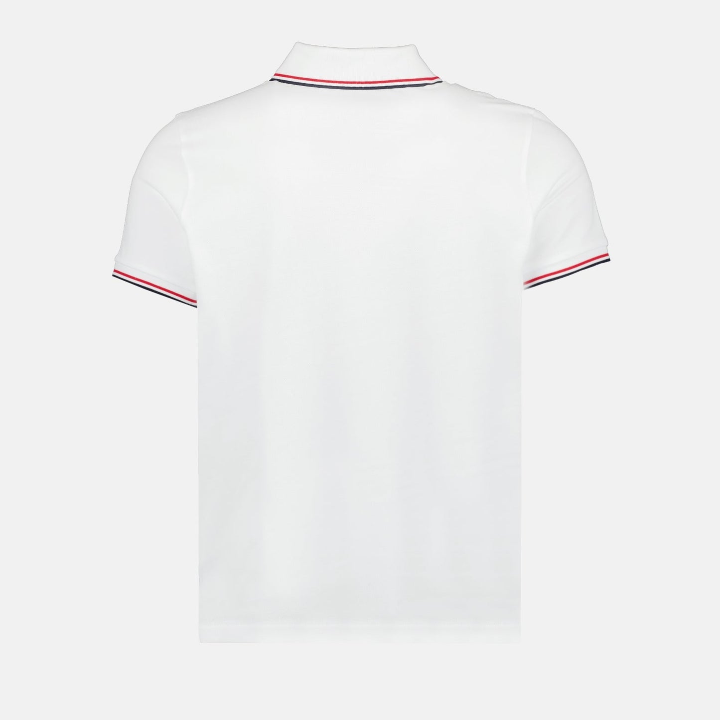 Polo à liserés tricolores