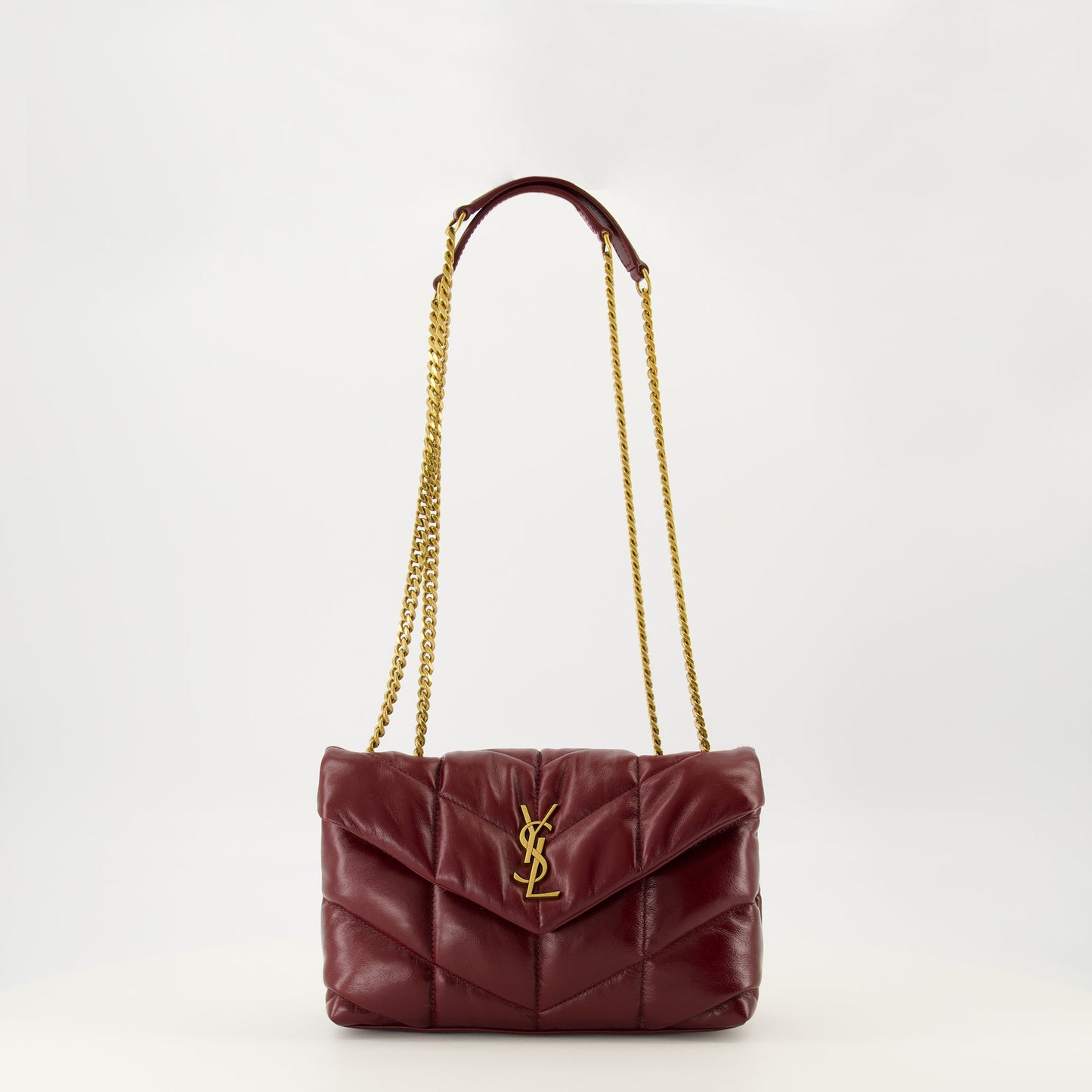 Shiny Loulou Puffer Bag