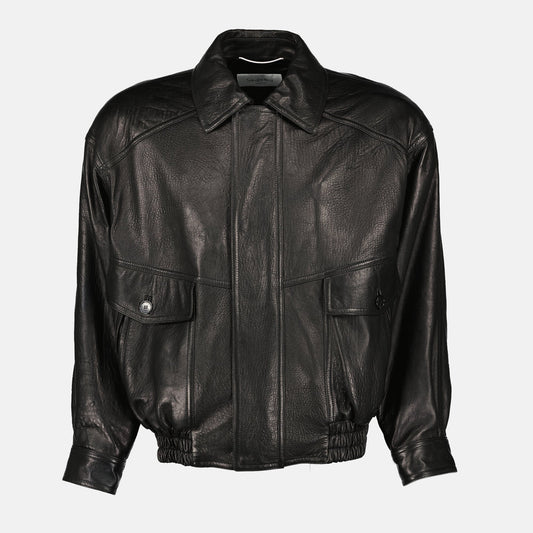 Leather Bomber