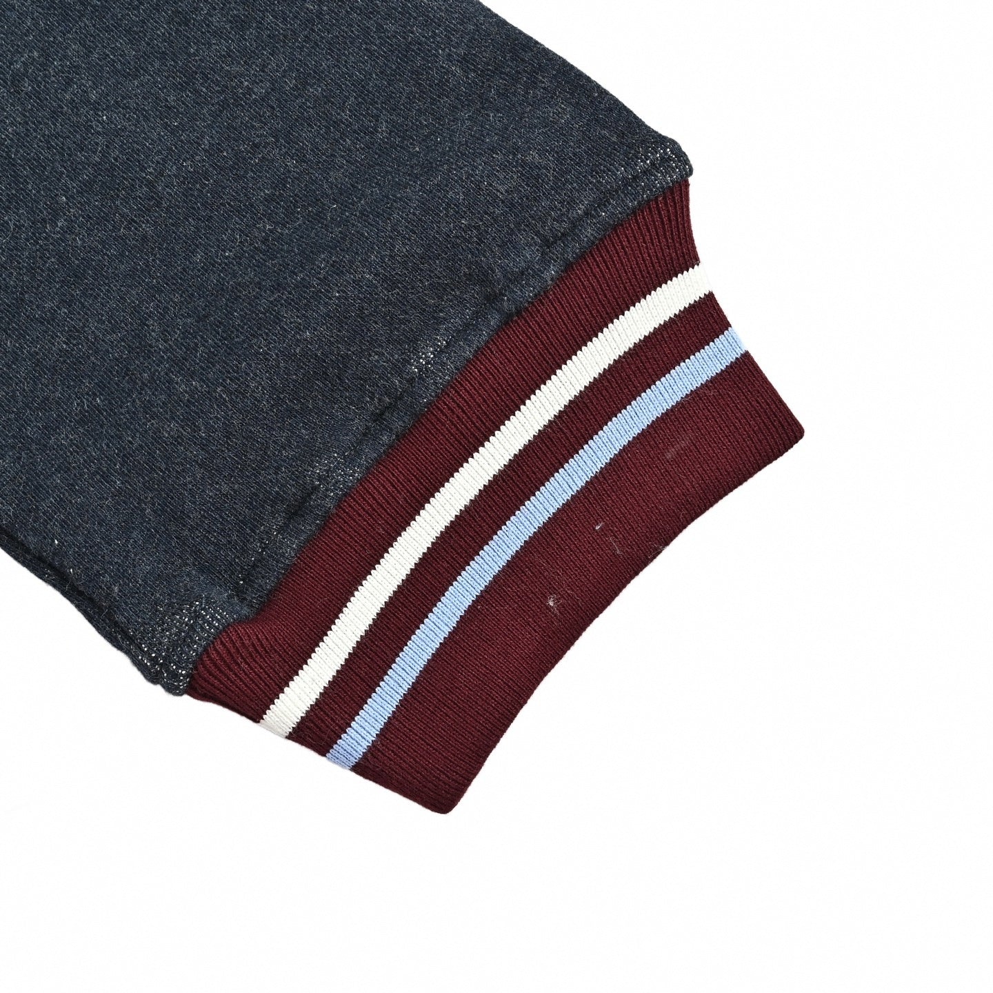 Heritage Crest Striped-Trim Sweatshirt